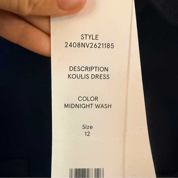 Veronica‎ Beard KOULIS DENIM Mini DRESS gold buttons 12 - Picture 7 of 8